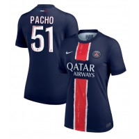 Zenski Nogometni Dres Paris Saint-Germain Willian Pacho #51 Domaci 2024-25 Kratak Rukav